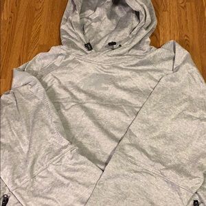 American eagle grey hoodie